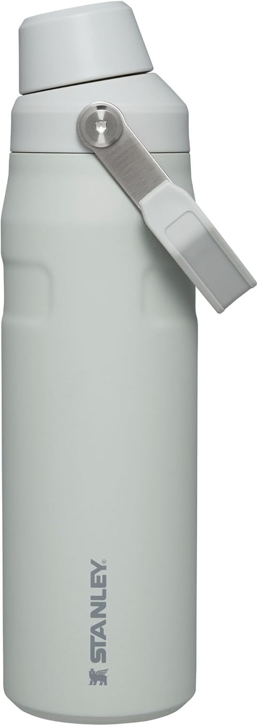Stanley IceFlow Fast Flow Water Bottle | Angled Spout Lid | Lightweight & Leakproof for Travel & Sports | Insulated Stainless Steel | BPA-Free