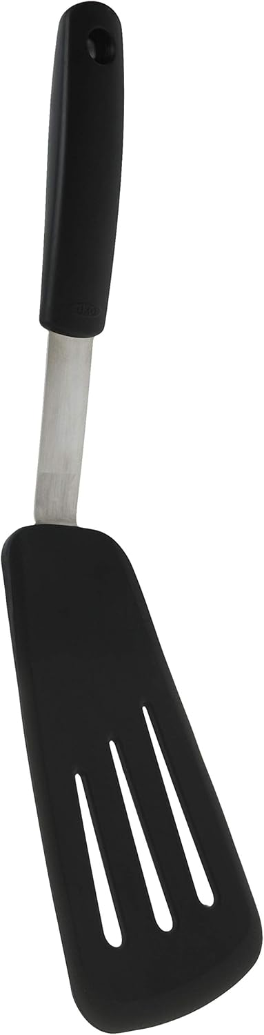 OXO Good Grips Large Silicone Flexible Turner & Good Grips Silicone Flexible Omelet Turner