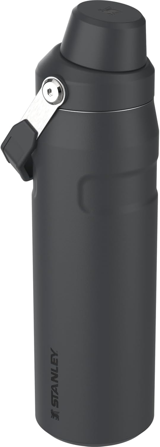 Stanley IceFlow Fast Flow Water Bottle | Angled Spout Lid | Lightweight & Leakproof for Travel & Sports | Insulated Stainless Steel | BPA-Free