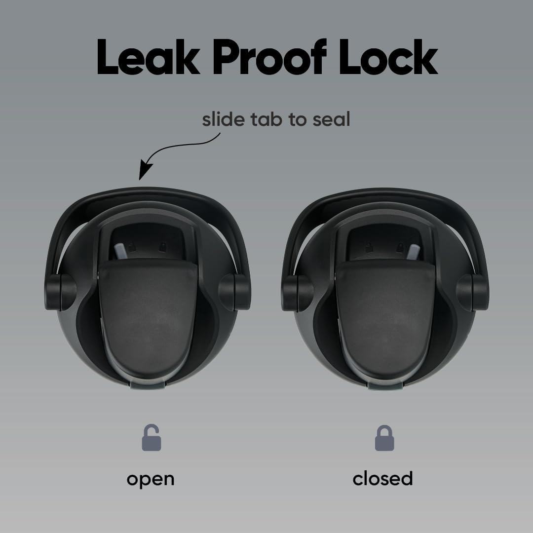 Owala FreeSip Sway - Stainless Steel - 40-oz. - Black (Very, Very Dark)