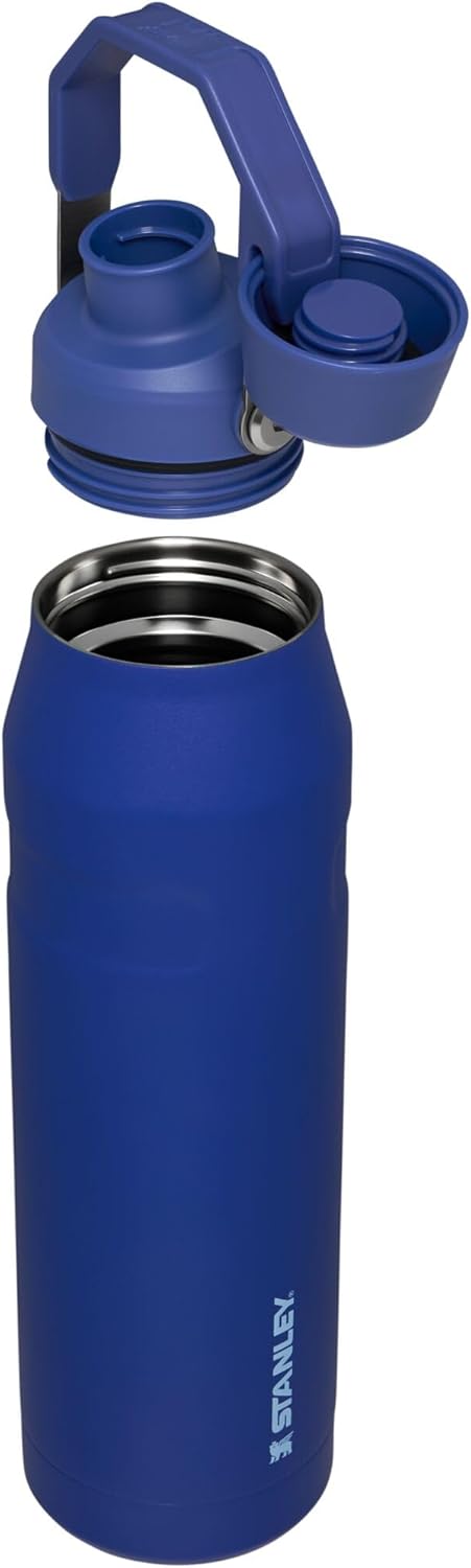 Stanley IceFlow Fast Flow Water Bottle | Angled Spout Lid | Lightweight & Leakproof for Travel & Sports | Insulated Stainless Steel | BPA-Free
