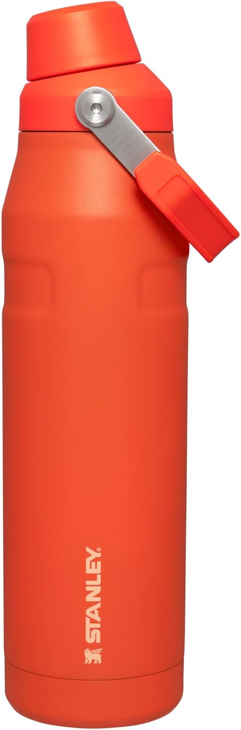 Stanley IceFlow Fast Flow Water Bottle | Angled Spout Lid | Lightweight & Leakproof for Travel & Sports | Insulated Stainless Steel | BPA-Free