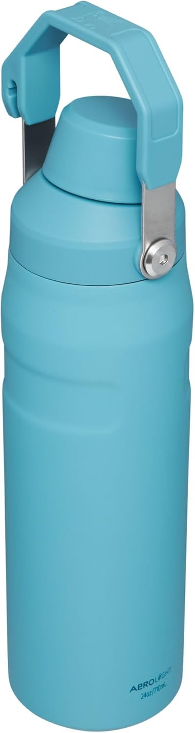 Stanley IceFlow Fast Flow Water Bottle | Angled Spout Lid | Lightweight & Leakproof for Travel & Sports | Insulated Stainless Steel | BPA-Free