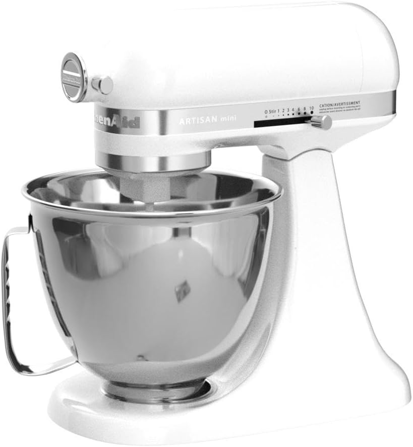 KitchenAid Artisan Mini 3.5 Quart Tilt-Head Stand Mixer - KSM3316X - White