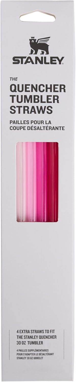 Stanley Quencher Tumbler Straws | Reusable Replacement Straws for Tumbler with Handle | Stainless Steel Drinking Cup Accessory | BPA-Free