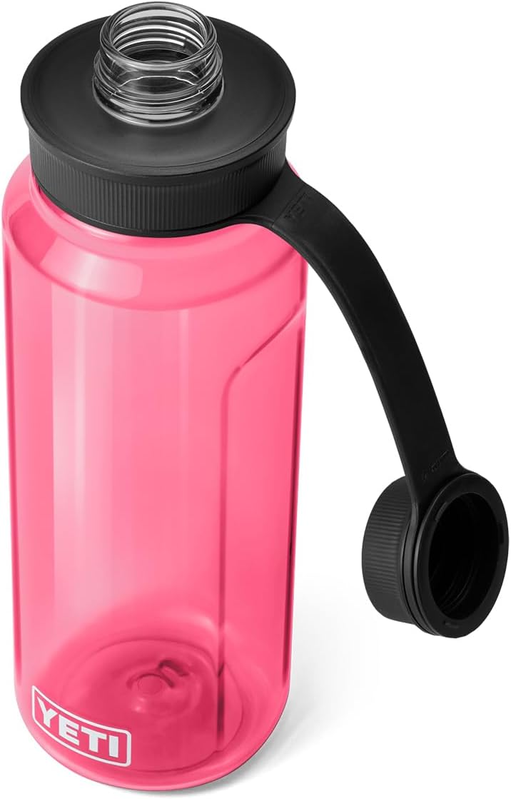 YETI Yonder Water Bottle with Yonder Tether Cap, Lightweight, Leakproof and BPA-Free