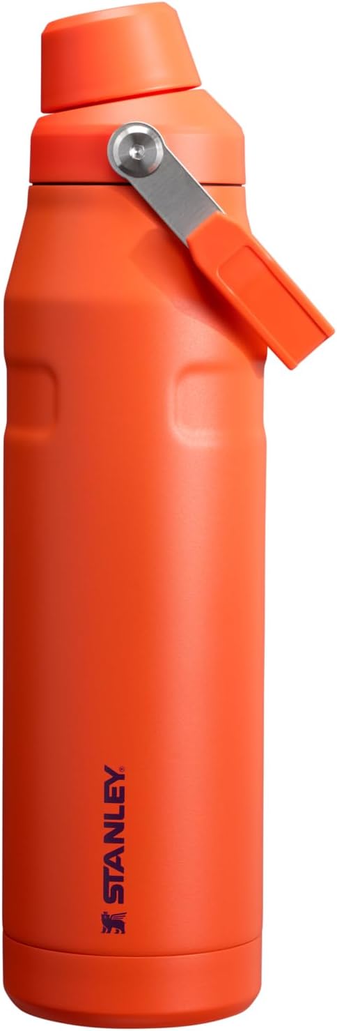 Stanley IceFlow Fast Flow Water Bottle | Angled Spout Lid | Lightweight & Leakproof for Travel & Sports | Insulated Stainless Steel | BPA-Free