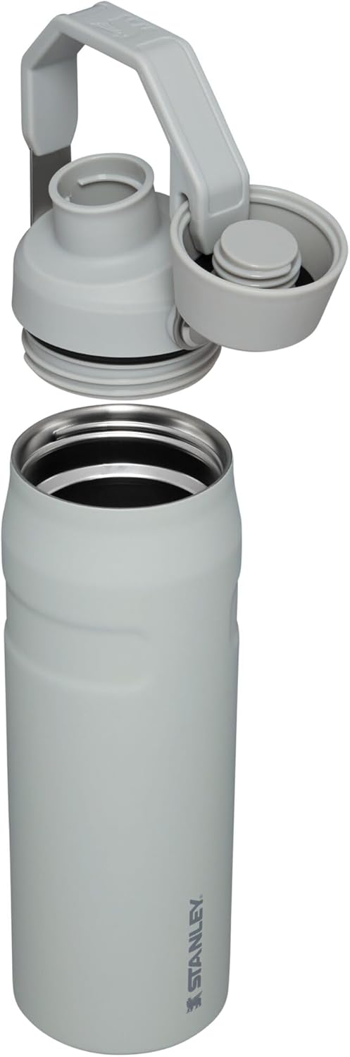 Stanley IceFlow Fast Flow Water Bottle | Angled Spout Lid | Lightweight & Leakproof for Travel & Sports | Insulated Stainless Steel | BPA-Free
