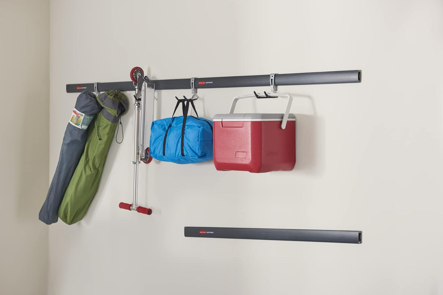 Rubbermaid FastTrack Cord Hook Garage Organization and Storage Heavy Duty Storage for Coolers/Cords/Ropes/Hoses