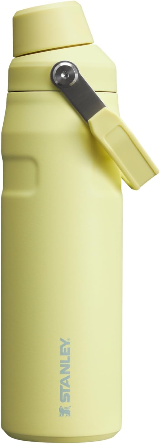 Stanley IceFlow Fast Flow Water Bottle | Angled Spout Lid | Lightweight & Leakproof for Travel & Sports | Insulated Stainless Steel | BPA-Free