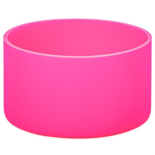 QIANHAI Silicone Boots for Sport Water Bottle Accessories -Fits Stanley Adventure Quencher Tumbler40oz IceFlow20 30oz HydroFlask12-24oz YETI Rambler/Simple Modern (RoseRed)