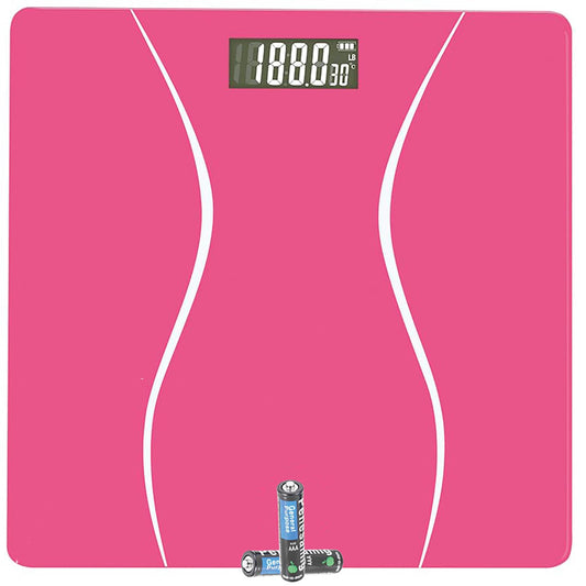 Scale for Body Weight, Digital Bathroom Scale, Weight Scales for People,Body Scale,Pink,Max:400LB/180KG,2 Weighing Units: LB/KG