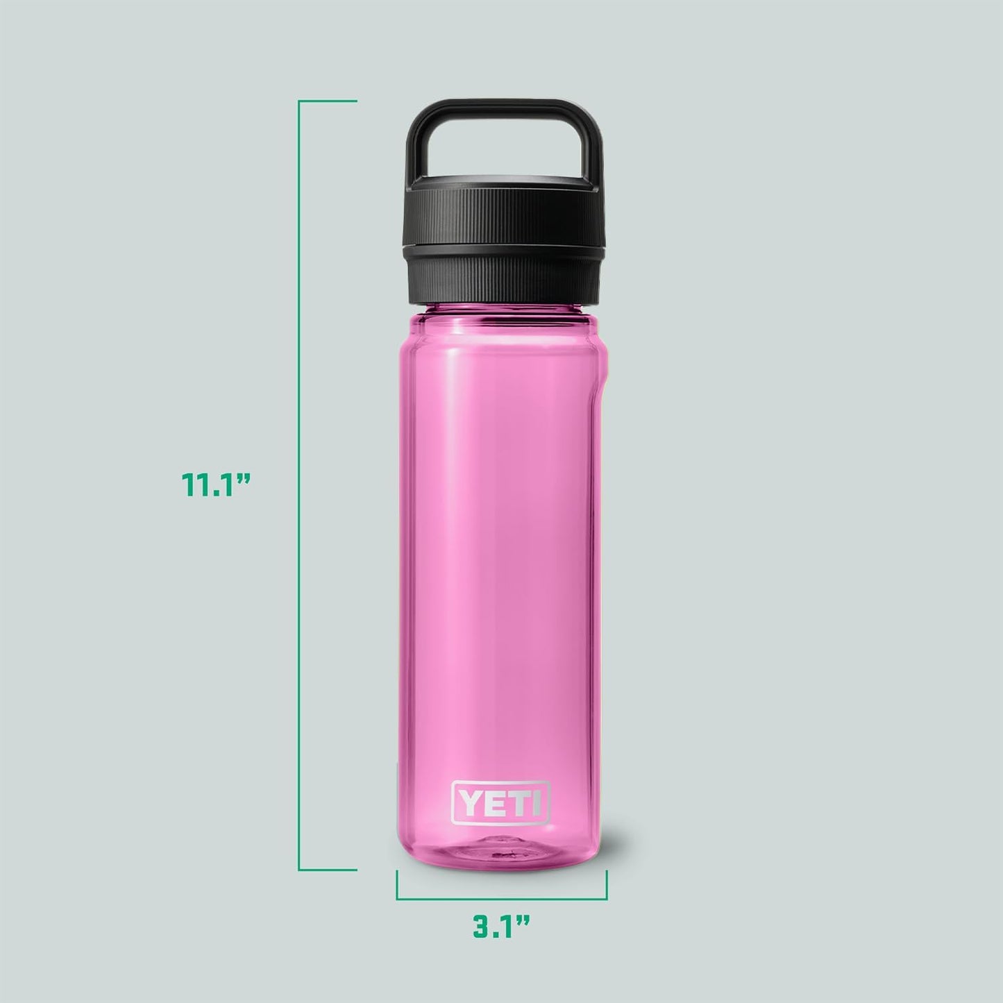YETI Yonder Water Bottle with Yonder Chug Cap, Lightweight, Leakproof and BPA-Free