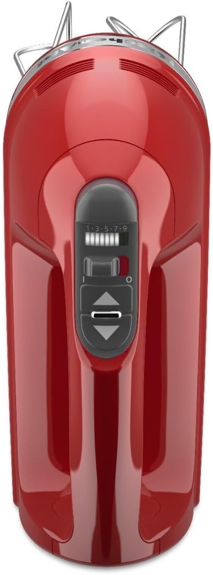 KitchenAid KHM926ER Empire Red 9-Speed Hand Mixer