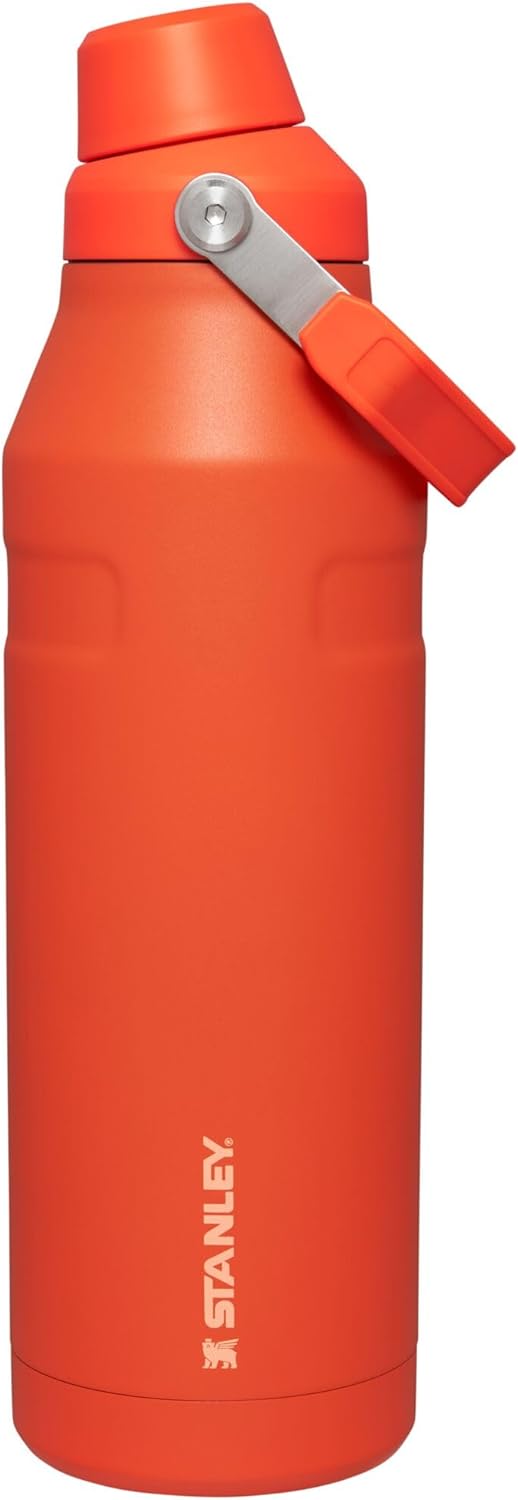 Stanley IceFlow Fast Flow Water Bottle | Angled Spout Lid | Lightweight & Leakproof for Travel & Sports | Insulated Stainless Steel | BPA-Free