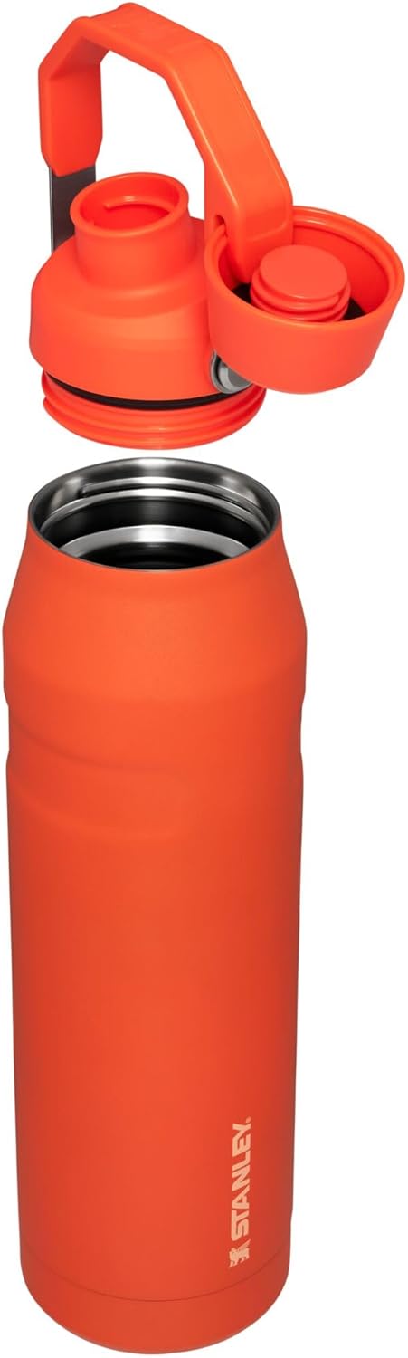 Stanley IceFlow Fast Flow Water Bottle | Angled Spout Lid | Lightweight & Leakproof for Travel & Sports | Insulated Stainless Steel | BPA-Free