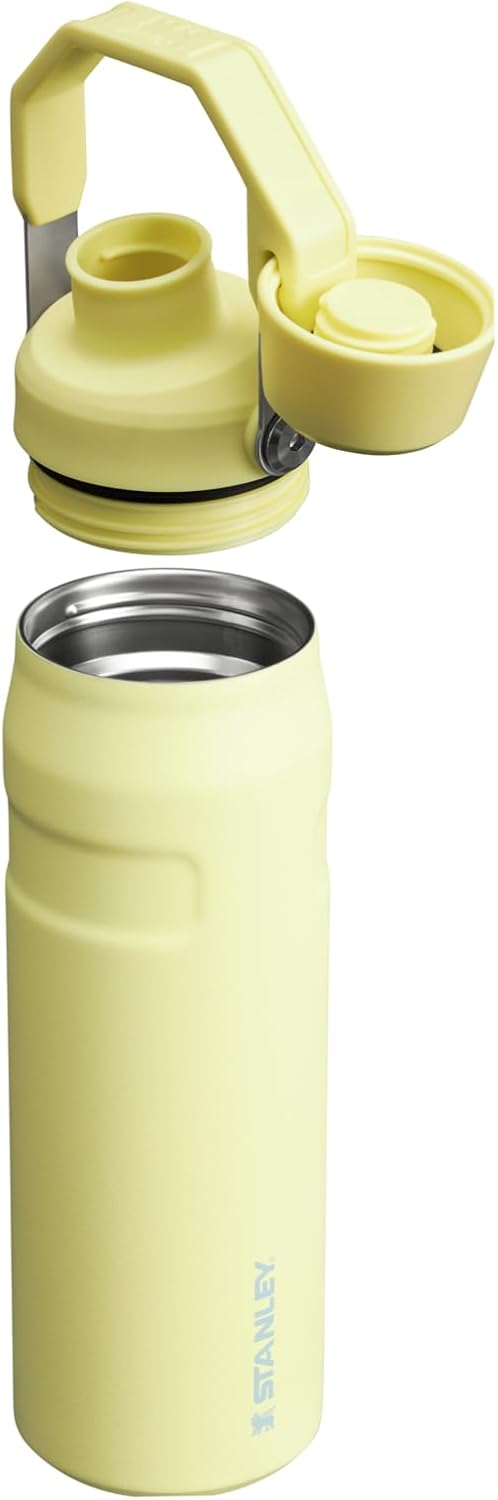 Stanley IceFlow Fast Flow Water Bottle | Angled Spout Lid | Lightweight & Leakproof for Travel & Sports | Insulated Stainless Steel | BPA-Free