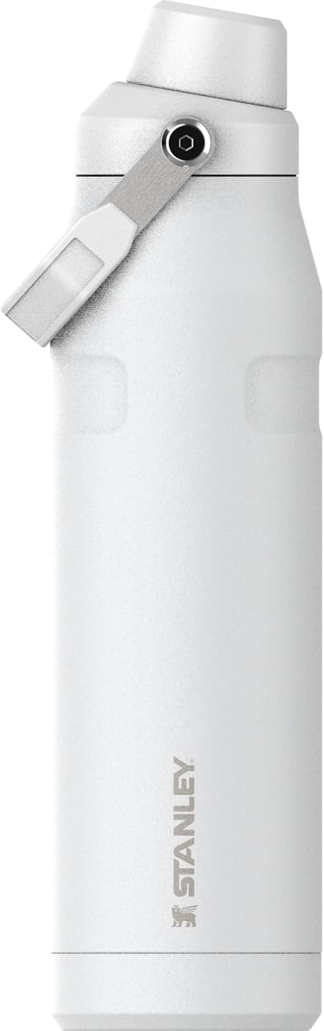 Stanley IceFlow Fast Flow Water Bottle | Angled Spout Lid | Lightweight & Leakproof for Travel & Sports | Insulated Stainless Steel | BPA-Free