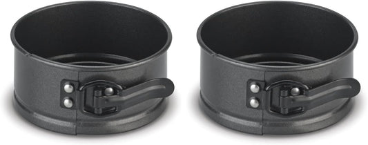 Cuisinart 086279084958 Mini-Metal-Bakeware, Spring Form Pan, Steel Alloy (Pack of 2)
