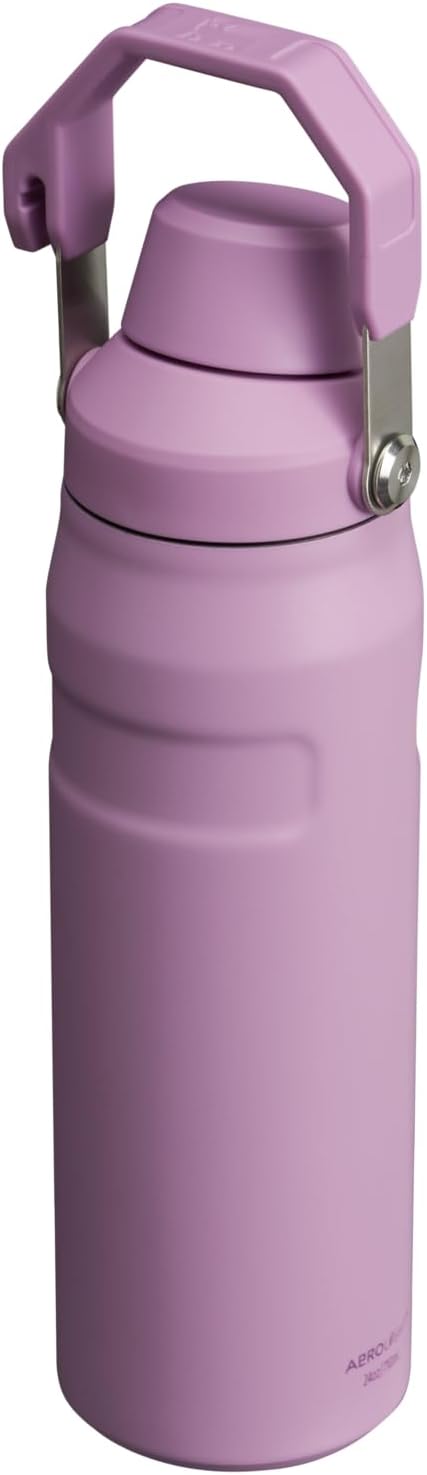 Stanley IceFlow Fast Flow Water Bottle | Angled Spout Lid | Lightweight & Leakproof for Travel & Sports | Insulated Stainless Steel | BPA-Free