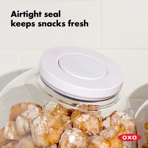 OXO Good Grips 5.0 Qt POP Large Cookie Jar - Airtight Food Storage- for Cookies and More