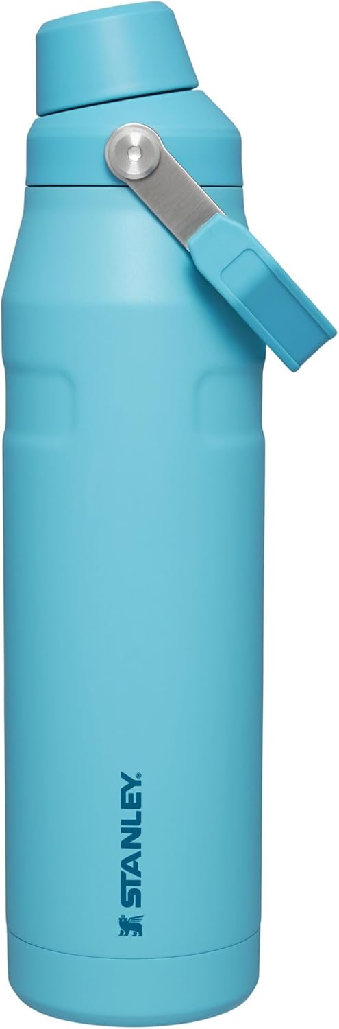 Stanley IceFlow Fast Flow Water Bottle | Angled Spout Lid | Lightweight & Leakproof for Travel & Sports | Insulated Stainless Steel | BPA-Free