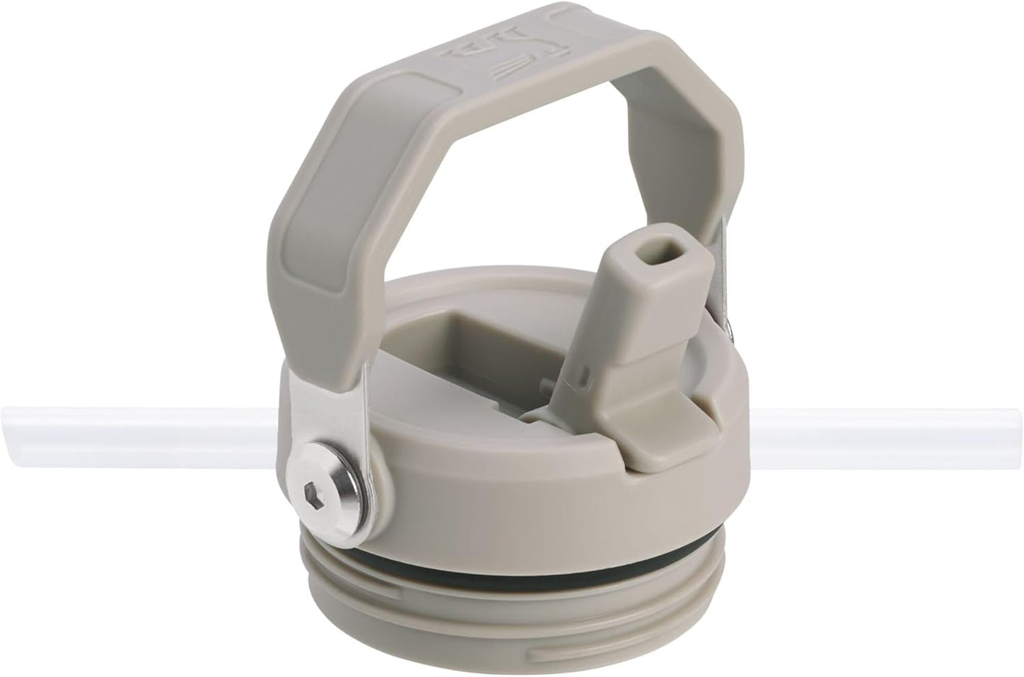 STANLEY IceFlow Flip Straw 2.0 Water Bottle 16 OZ | Built-In Straw with Larger Opening | Lightweight & Leak-Resistant | Insulated Stainless Steel | BPA-Free | Ash