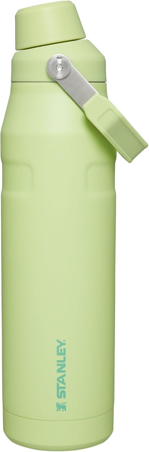 Stanley IceFlow Fast Flow Water Bottle | Angled Spout Lid | Lightweight & Leakproof for Travel & Sports | Insulated Stainless Steel | BPA-Free