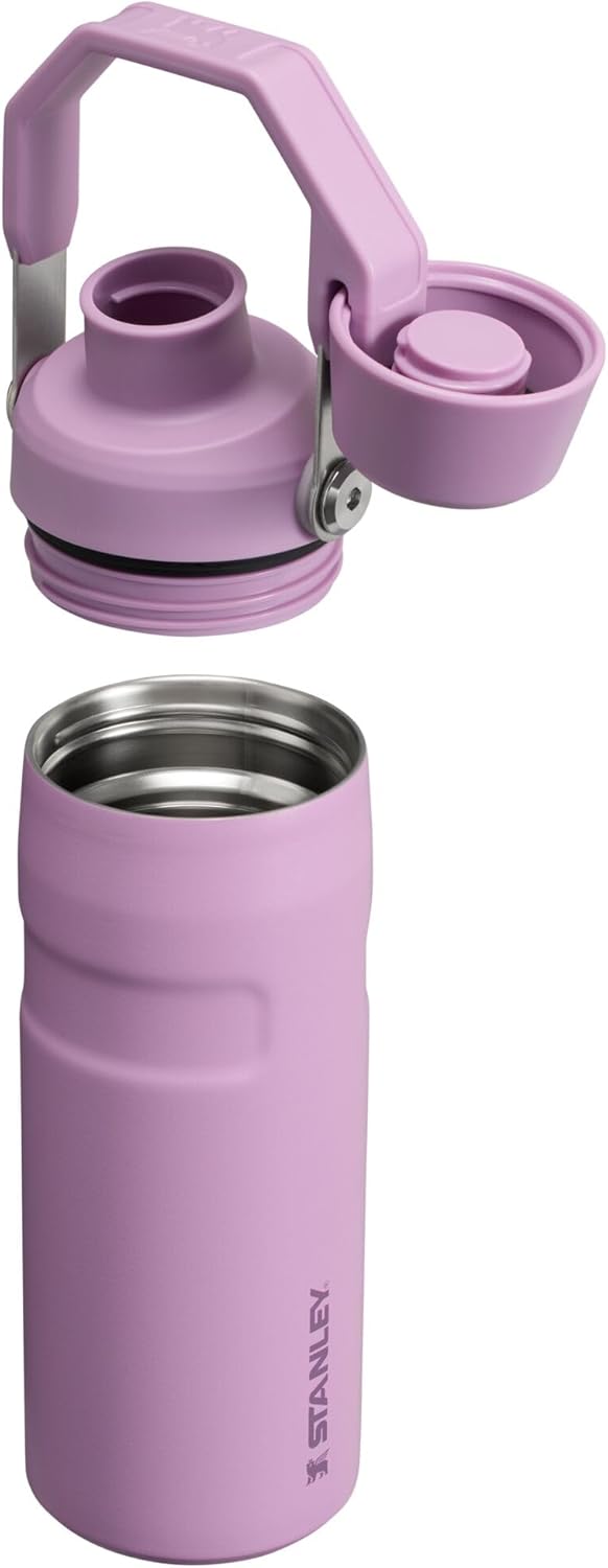 Stanley IceFlow Fast Flow Water Bottle | Angled Spout Lid | Lightweight & Leakproof for Travel & Sports | Insulated Stainless Steel | BPA-Free