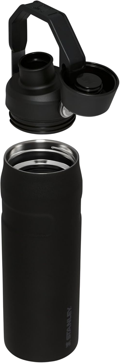 Stanley IceFlow Fast Flow Water Bottle | Angled Spout Lid | Lightweight & Leakproof for Travel & Sports | Insulated Stainless Steel | BPA-Free