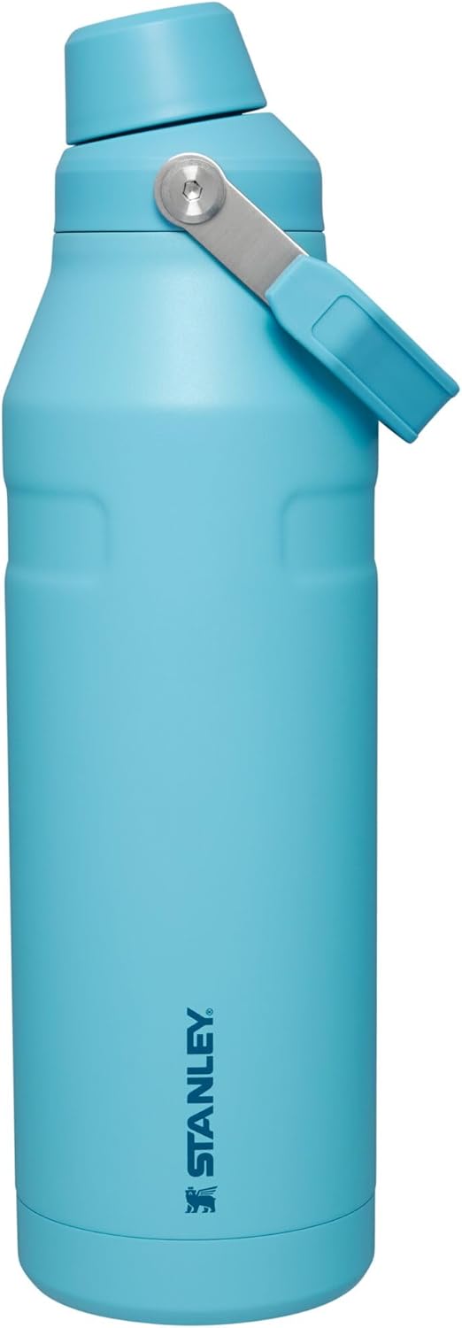 Stanley IceFlow Fast Flow Water Bottle | Angled Spout Lid | Lightweight & Leakproof for Travel & Sports | Insulated Stainless Steel | BPA-Free