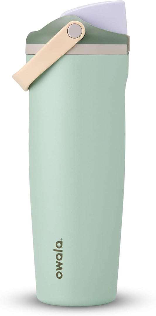 Owala FreeSip Sway - Stainless Steel - 30-oz. - Green (Eucalyptus)