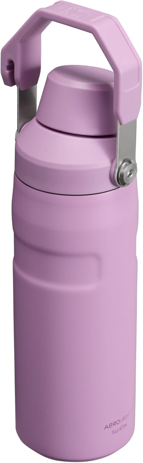 Stanley IceFlow Fast Flow Water Bottle | Angled Spout Lid | Lightweight & Leakproof for Travel & Sports | Insulated Stainless Steel | BPA-Free