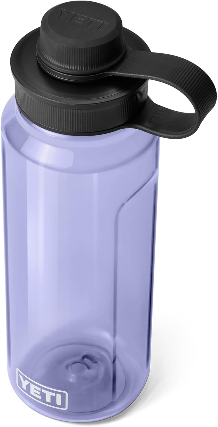 YETI Yonder Water Bottle with Yonder Tether Cap, Lightweight, Leakproof and BPA-Free