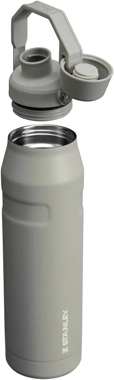 Stanley IceFlow Fast Flow Water Bottle | Angled Spout Lid | Lightweight & Leakproof for Travel & Sports | Insulated Stainless Steel | BPA-Free