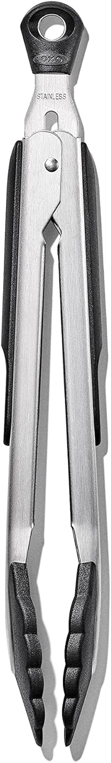 OXO Good Grips 9-Inch Locking Tongs with Nylon Heads