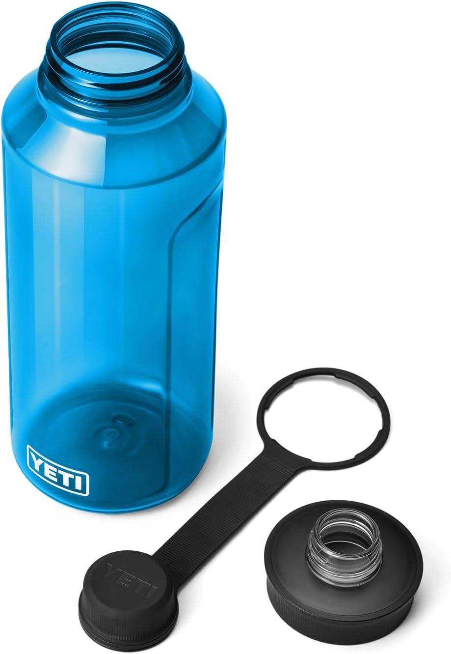 YETI Yonder Water Bottle with Yonder Tether Cap, Lightweight, Leakproof and BPA-Free