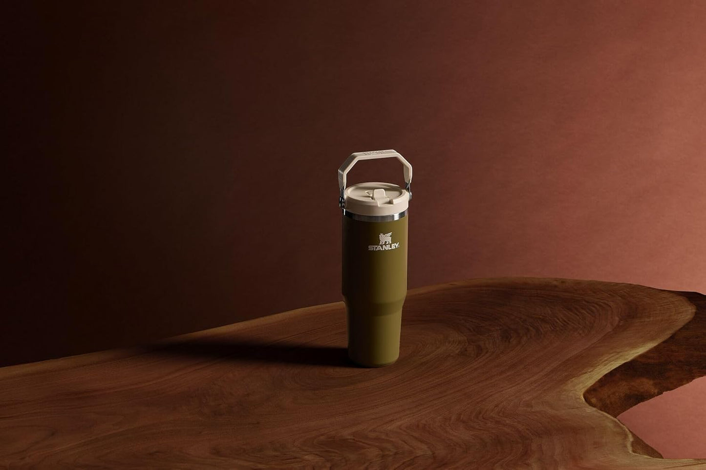 STANLEY IceFlow 2.0 Flip Straw Tumbler with Handle 30 oz | Twist On Lid and Flip Up Straw | Leak Resistant Water Bottle | Insulated Stainless Steel | BPA-Free | Exclusive Thyme