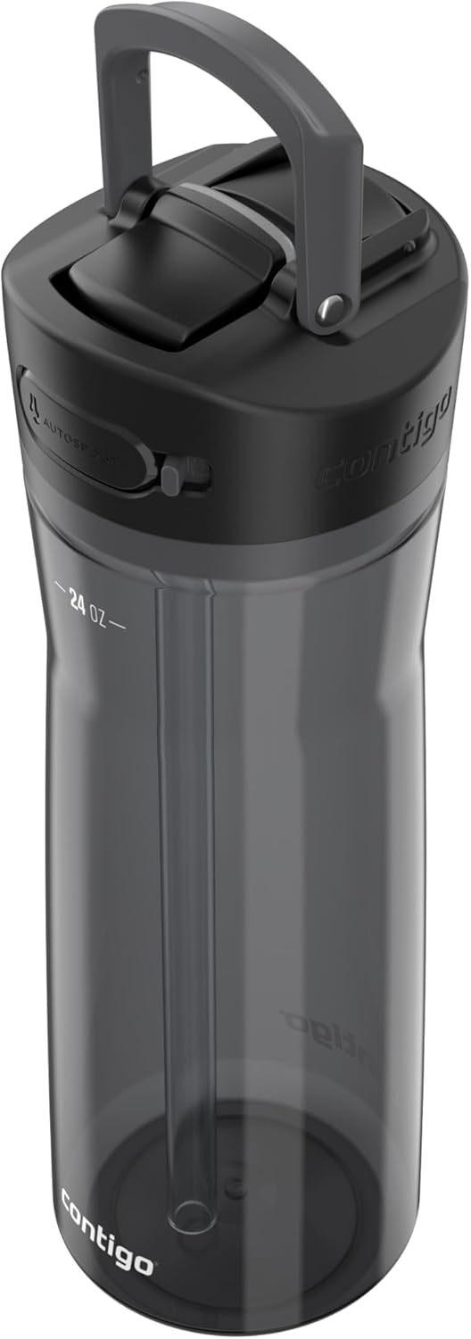Contigo AUTOSPOUT Water Bottle 24 oz Leakproof Design Juniper/Sake/Glacier 3-Pack