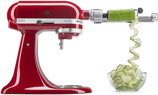 KitchenAid 7 Blade Spiralizer Plus with Peel, Core and Slice - KSM2APC