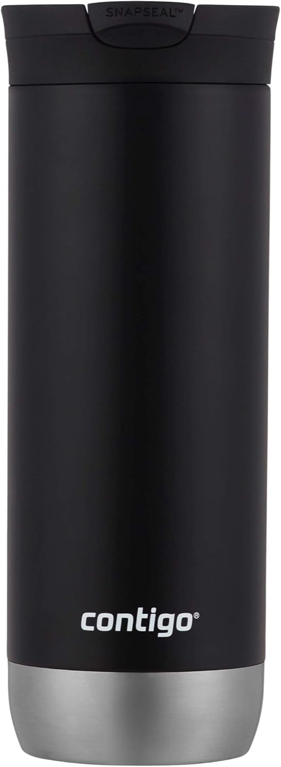 Contigo Huron 2.0 Stainless Steel Travel Mug with SNAPSEAL Lid 20oz. Licorice