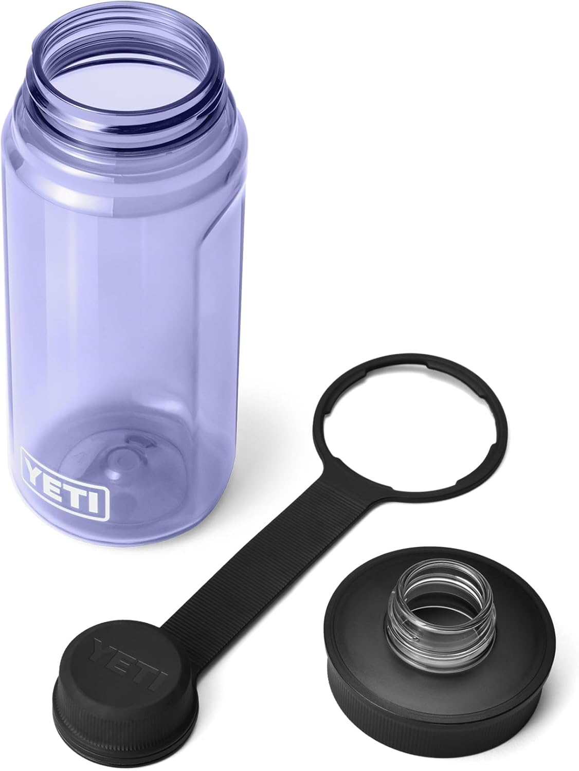 YETI Yonder Water Bottle with Yonder Tether Cap, Lightweight, Leakproof and BPA-Free