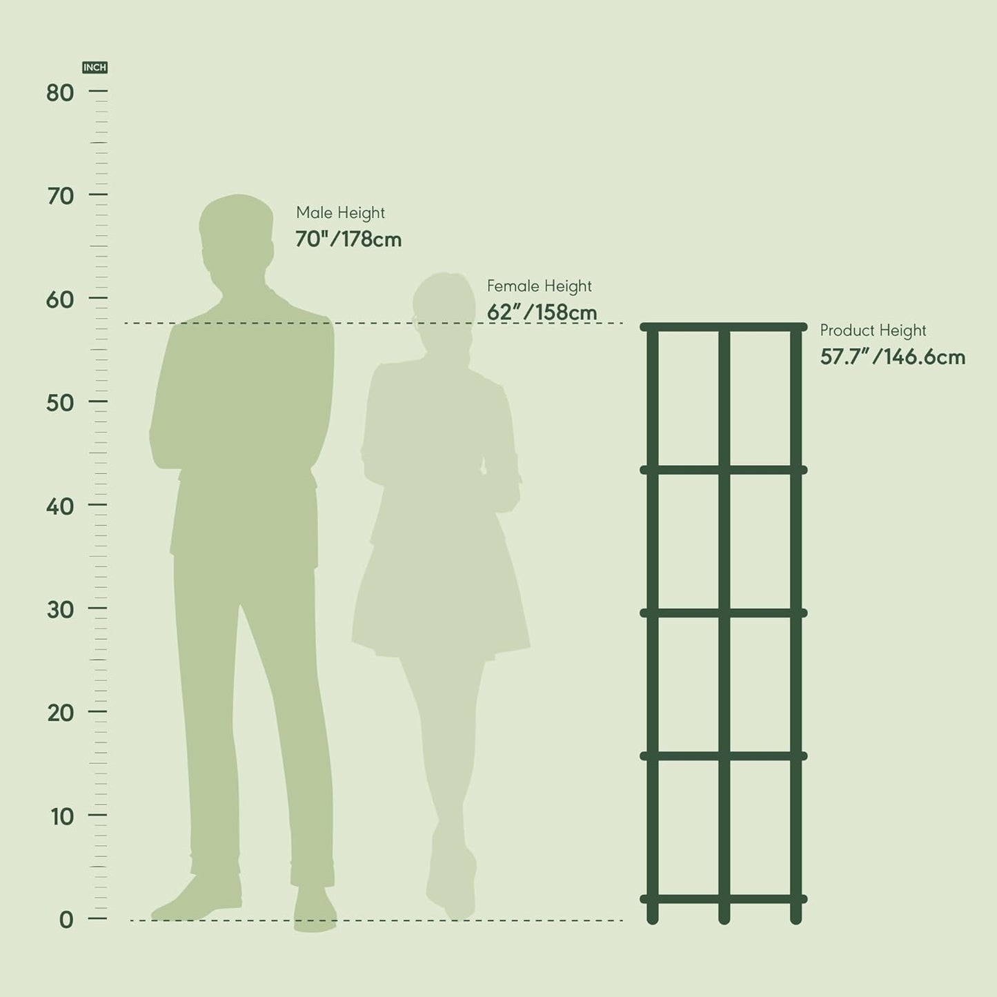 Furinno TURN-N-TUBE Corner Shelf Set of 2, 5-Tier Corner Bookshelf, Open Storage Shelves, for Organization and Storage, Living Room, Home Office, Garage, French Oak