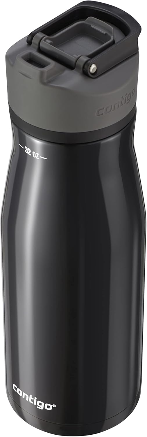 Contigo AUTOSEAL Licorice 32oz Water Bottle Ideal for biking cycling sports and outdoor excursions