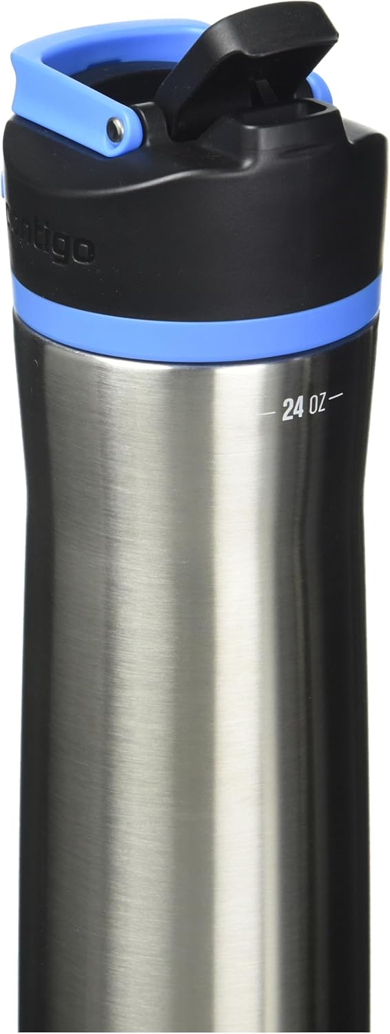 Contigo Cortland Chill 2.0, Stainless Steel with AUTOSEAL Lid | 24 oz | Pack of 4