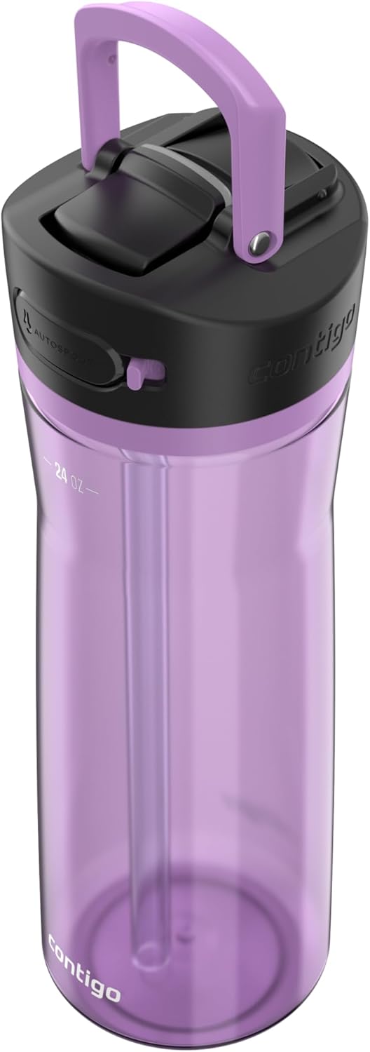 Contigo Ashland Water Bottle 24 oz Pansy