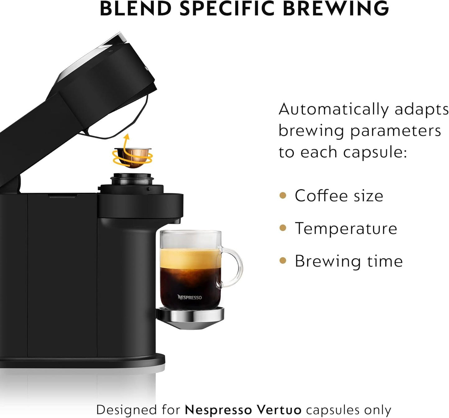 Nespresso Vertuo Next Deluxe Coffee and Espresso Maker by Breville with Aeroccino Milk Frother