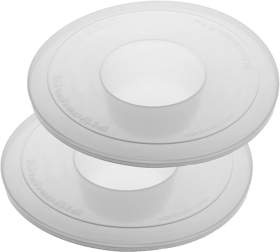 KitchenAid KBC90N 2-Pack Bowl Covers for Tilt-Head Stand Mixers, 5 quart, Multicolor
