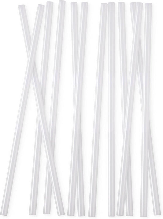Simple Modern Plastic Reusable Straws | BPA Free and Waste Reducing Plastic Straw for Tumblers and Travel Mugs | Trek Collection | 12 Pack | Clear