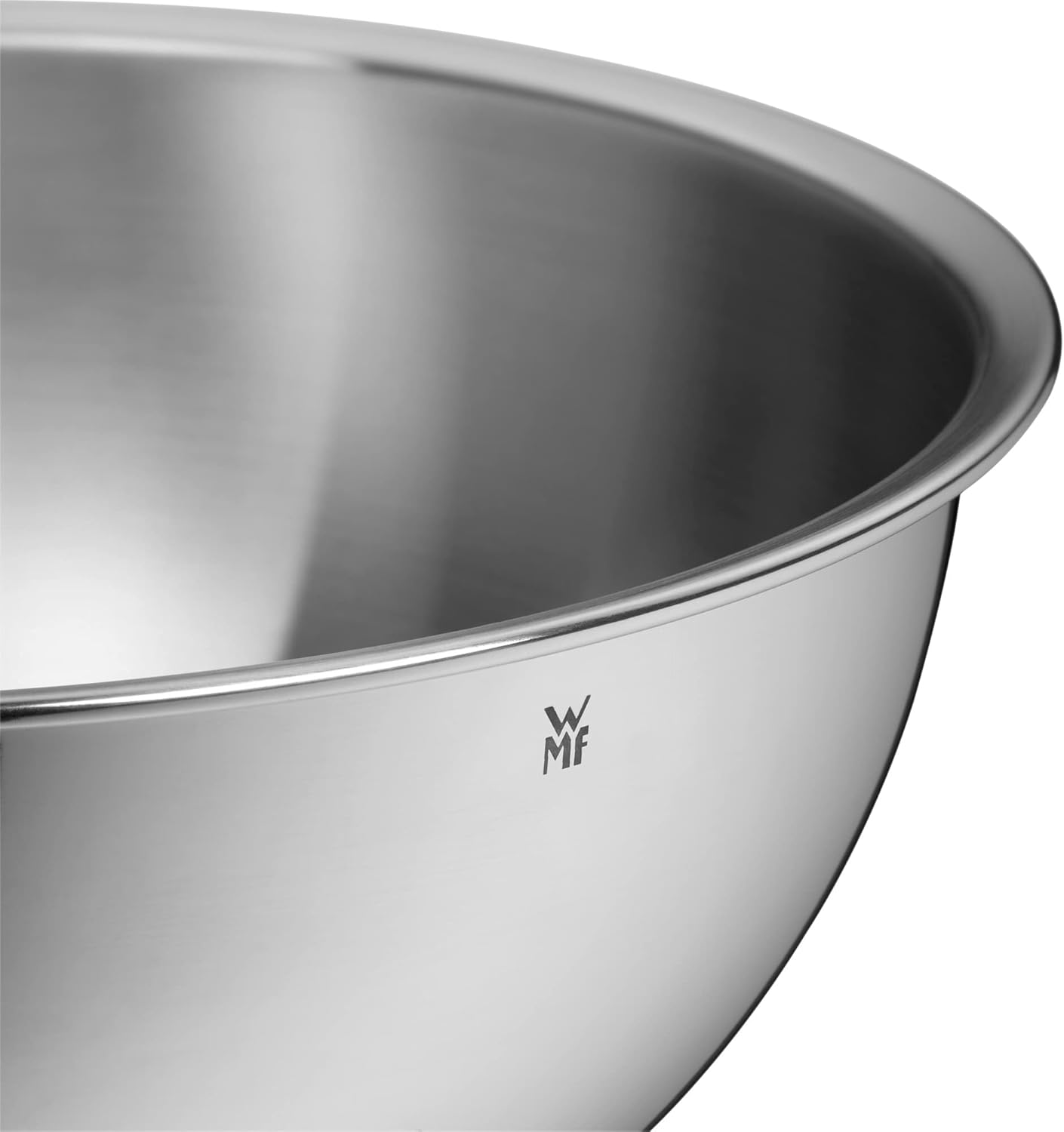 WMF 645709990 Gourmet Bowl Set for Kitchen 4-Piece, Cromargan Stainless Steel, Multifunctional, Mixing Bowl, Serving Bowl, Stackable